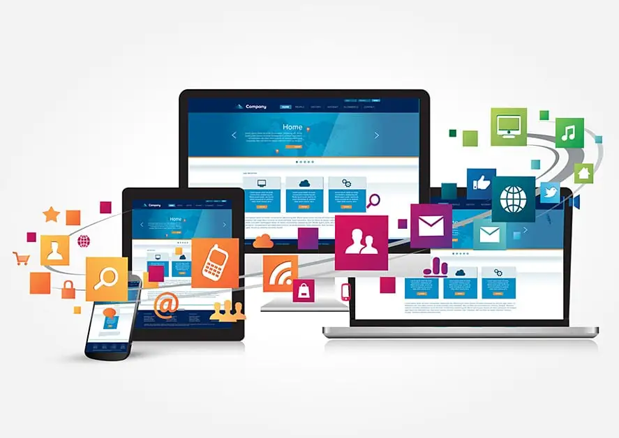 illustration web et medias sociaux